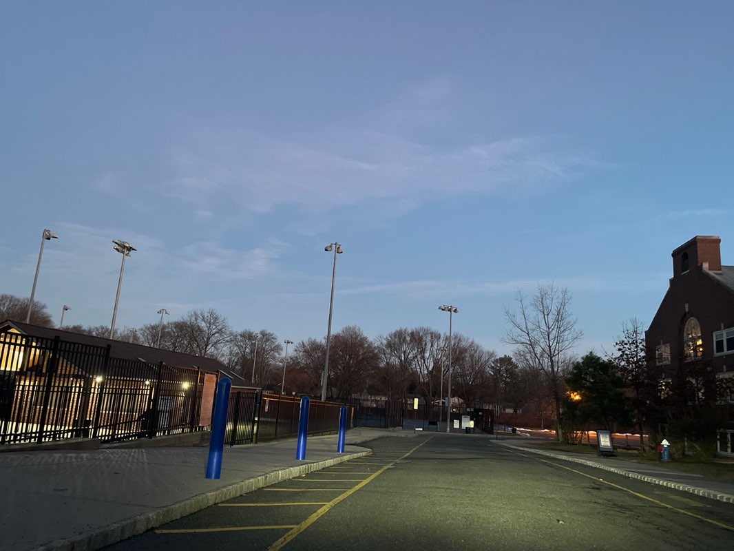 walking near me in Patriot Park in winter