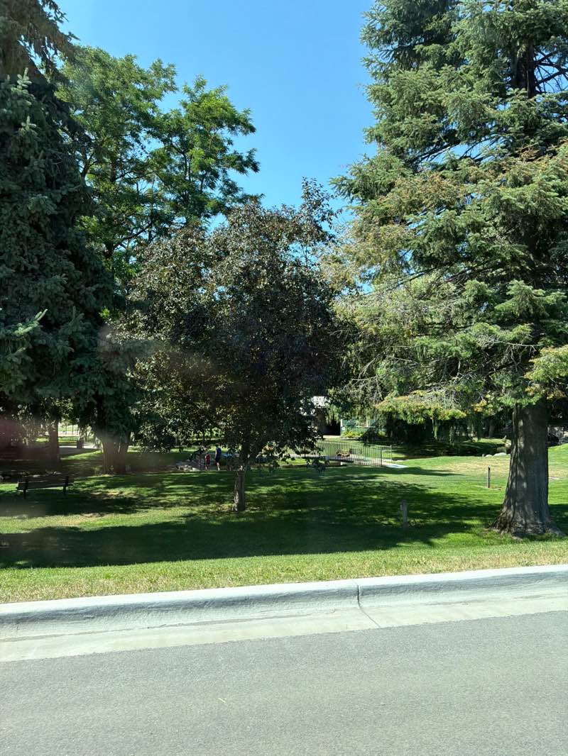 walking near me in Rathdrum City Park in summer