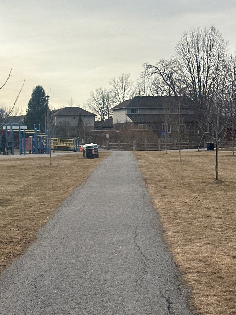 walking near me in Meadowood Park in spring