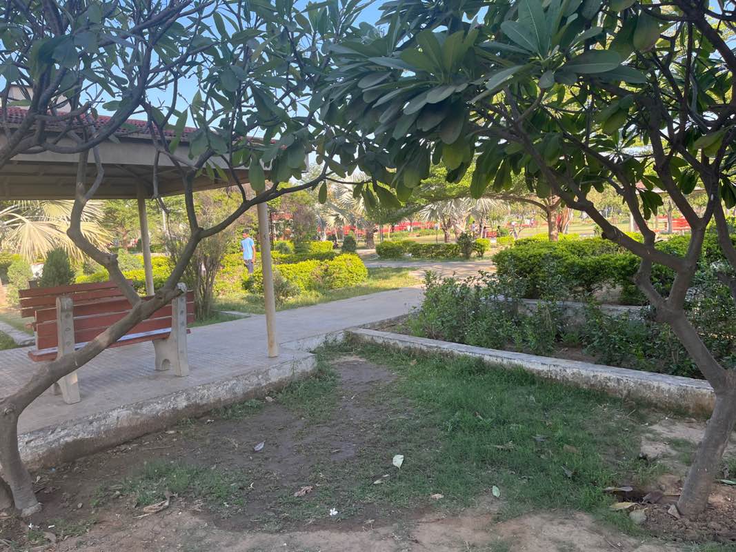 walking near me in Town Park in spring