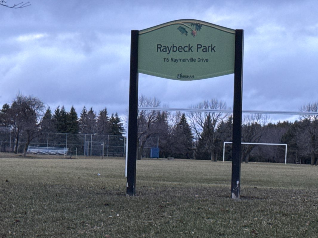 walking near me in Raybeck Park in spring