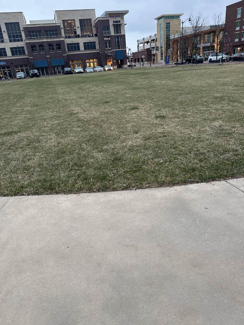 walking near me in Blue Earth Plaza in spring