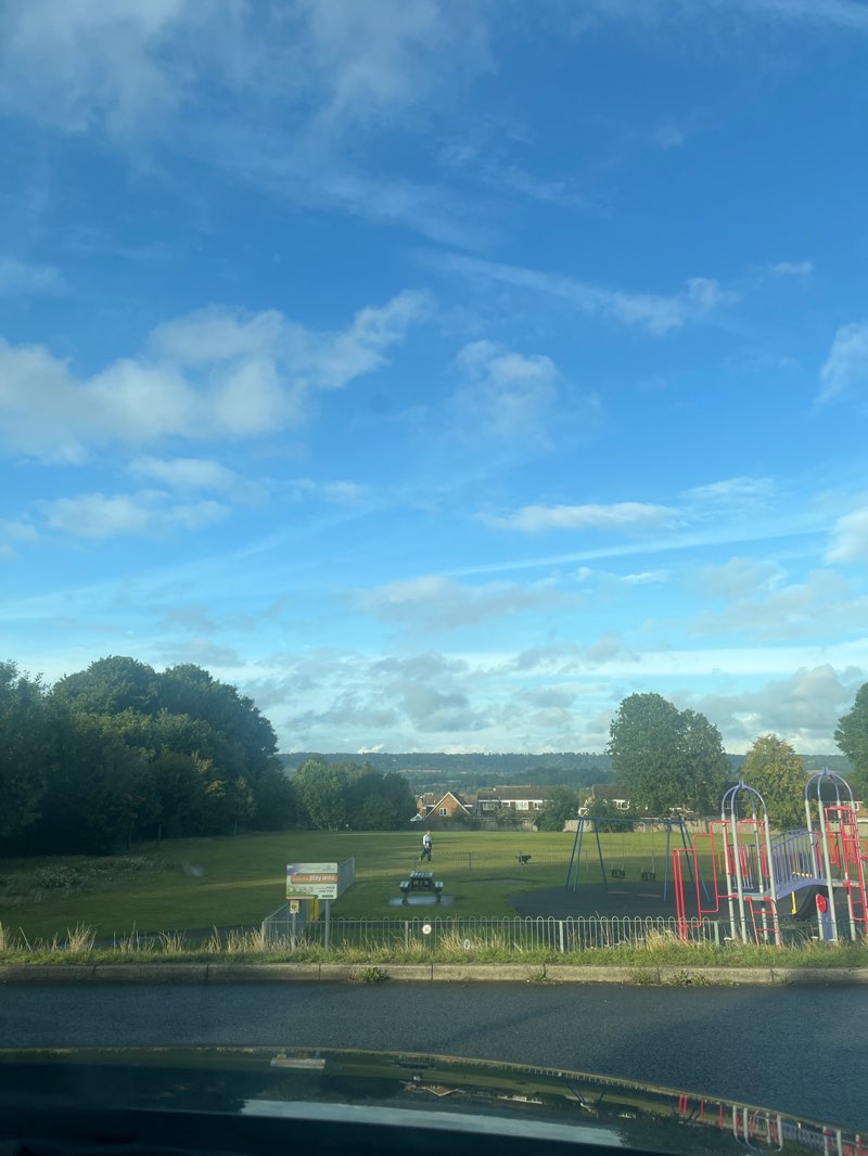 walking near me in Poplar Park in autumn