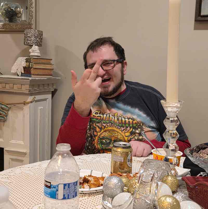 Joshua aka Jbh Josh aka Jbh (panda man)🐼🤓🍺🎨🎧☮️ post image