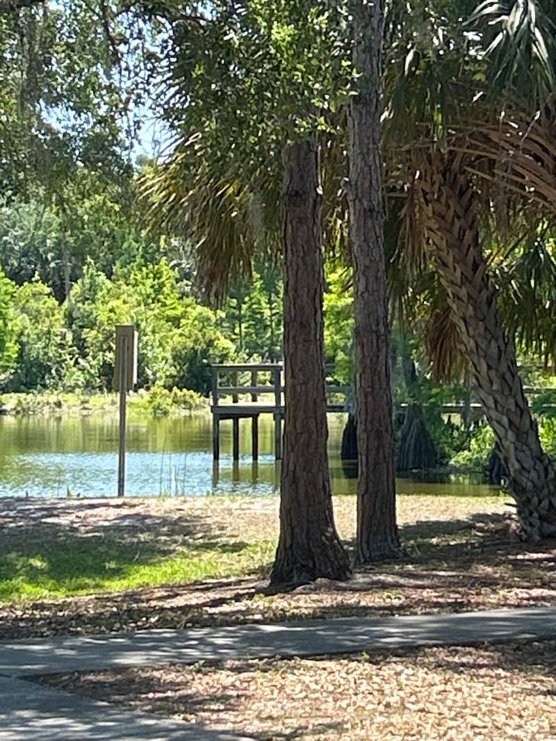 walking near me in South Lake Howard Nature Park in spring