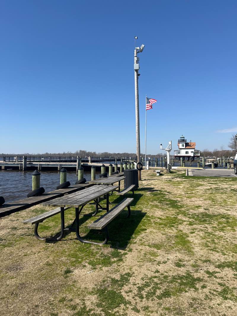 walking near me in Water Street Park in spring