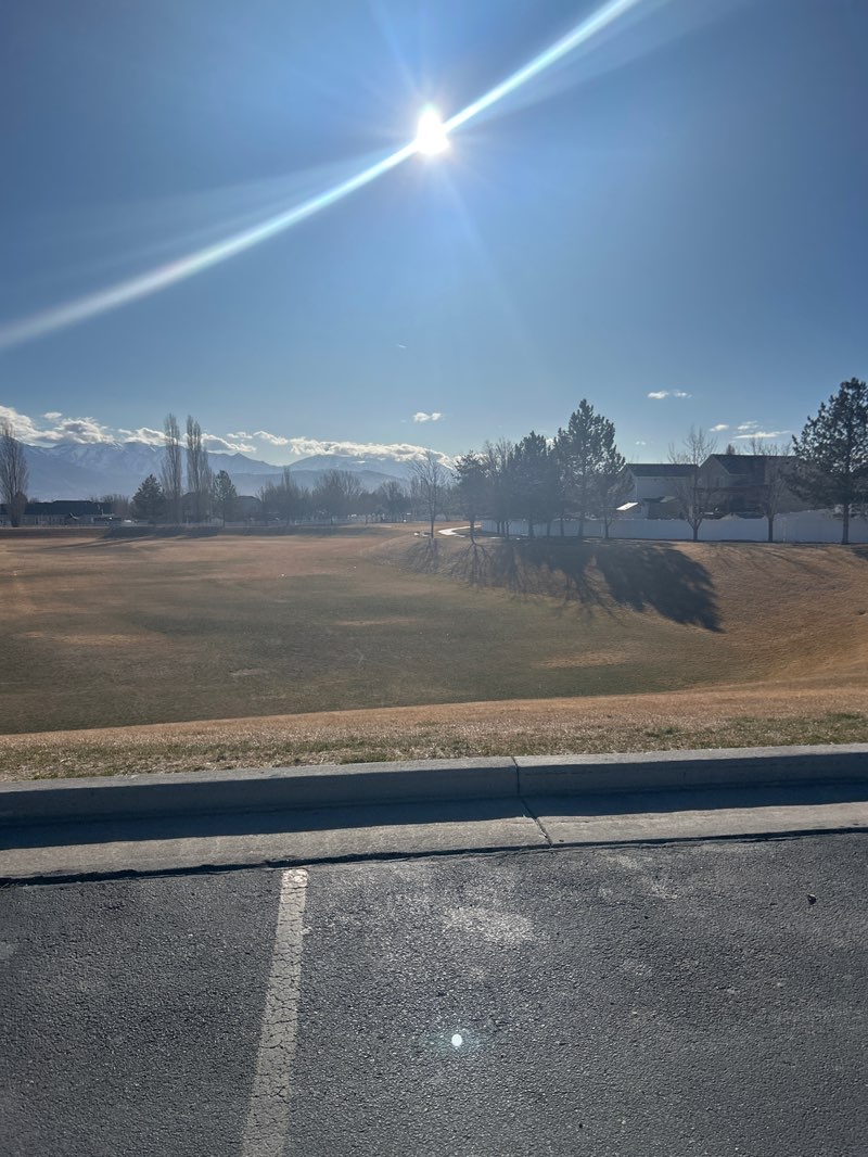 walking near me in Rose Creek Park in spring