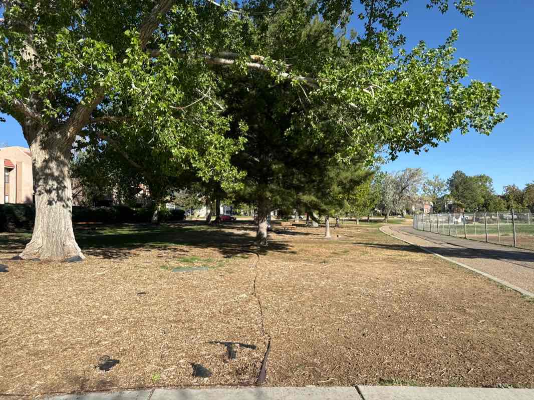 walking near me in Academy Hills Park in spring