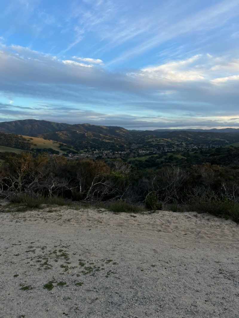 walking near me in Fort Ord National Monument in winter