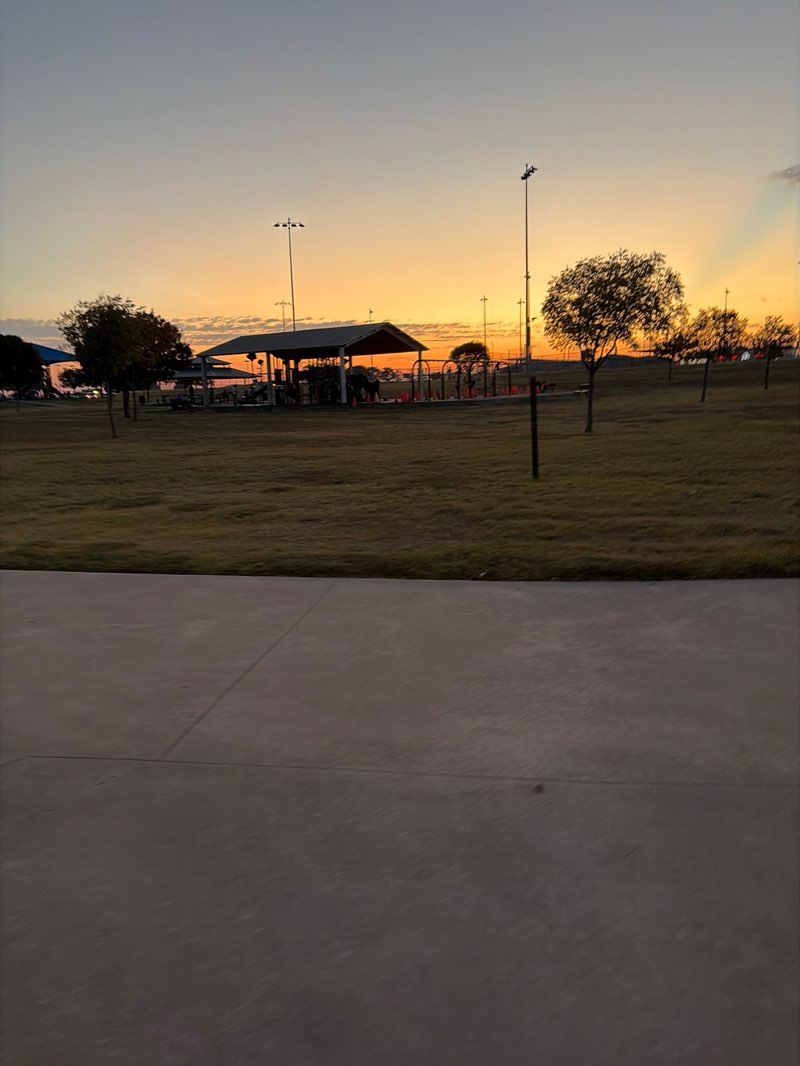 walking near me in Lions Club Park in autumn