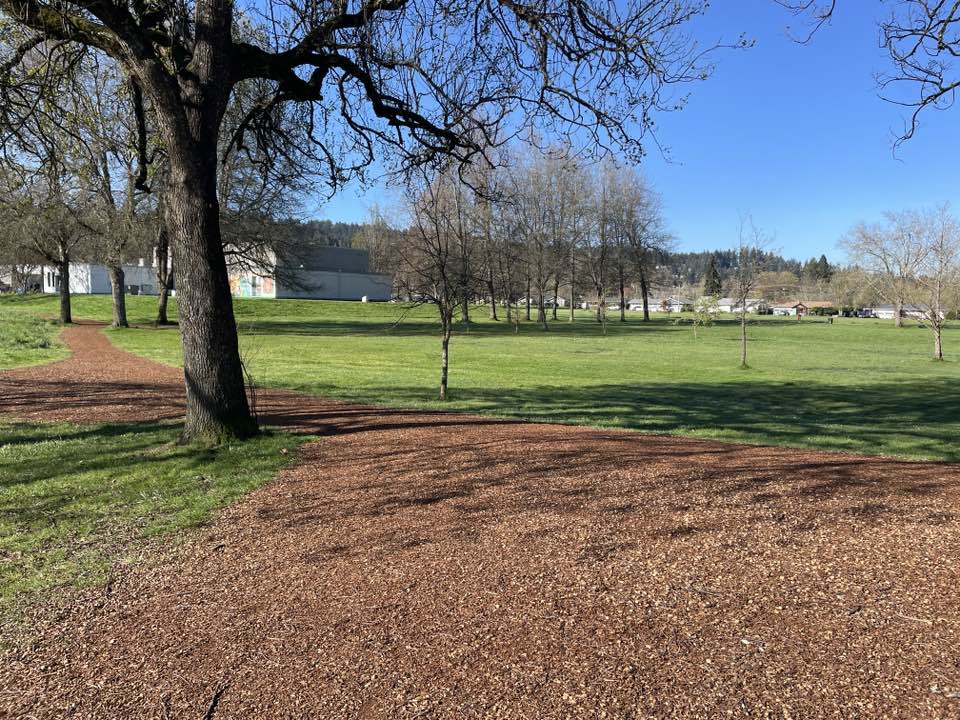 walking near me in Westmoreland City Park in spring