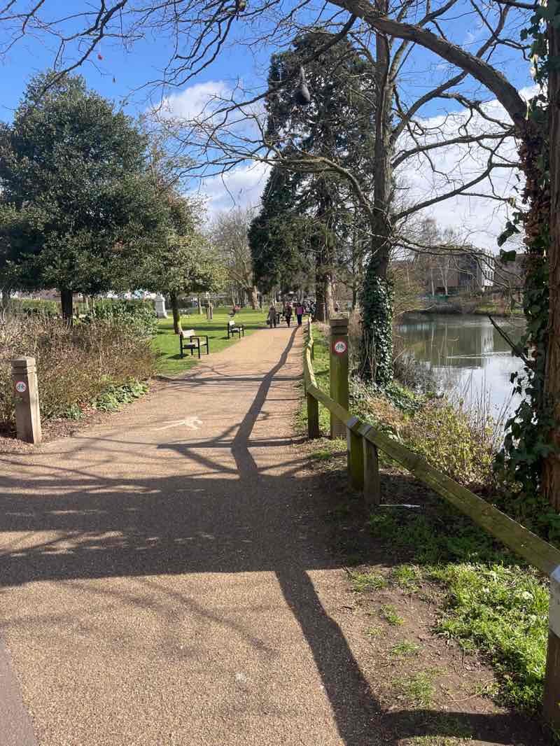walking near me in Sky Blue Pasture in spring