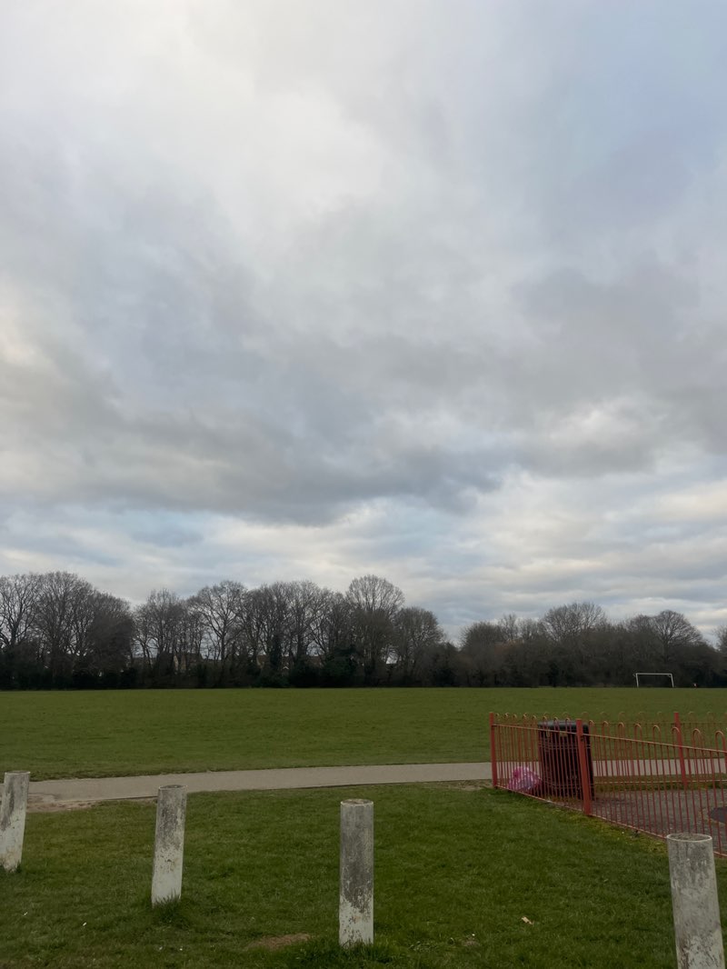 walking near me in King George's Field in spring