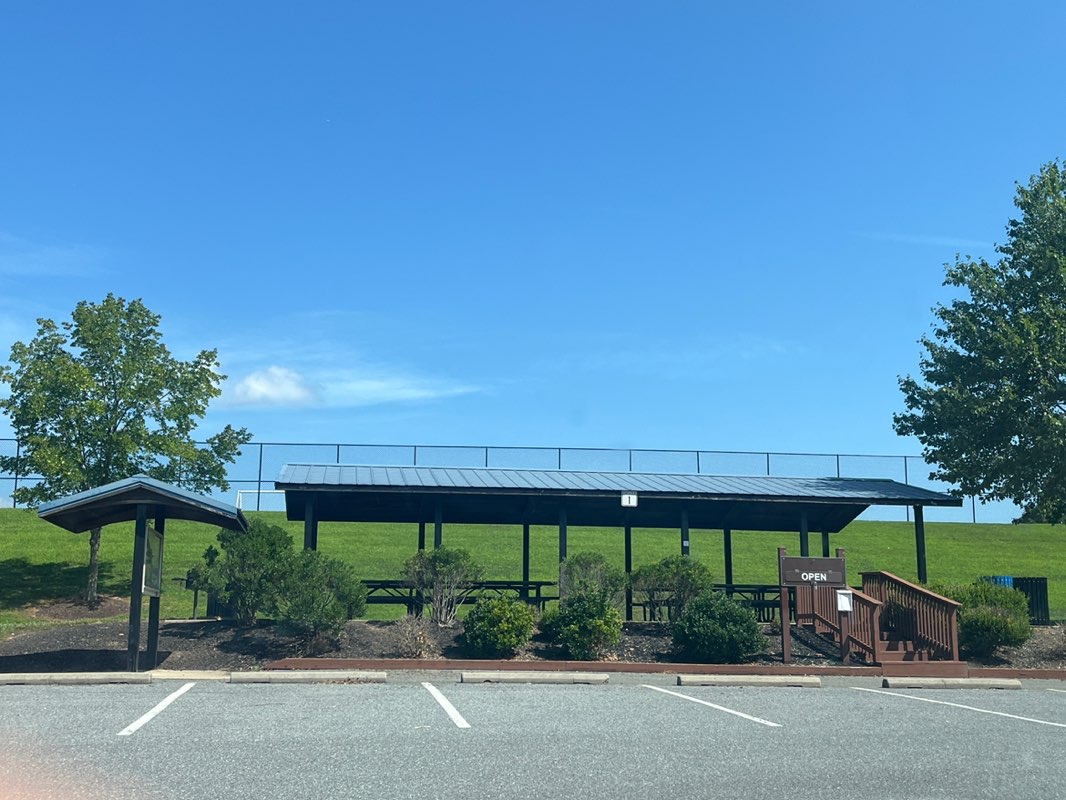 walking near me in Old National Pike District Park in autumn