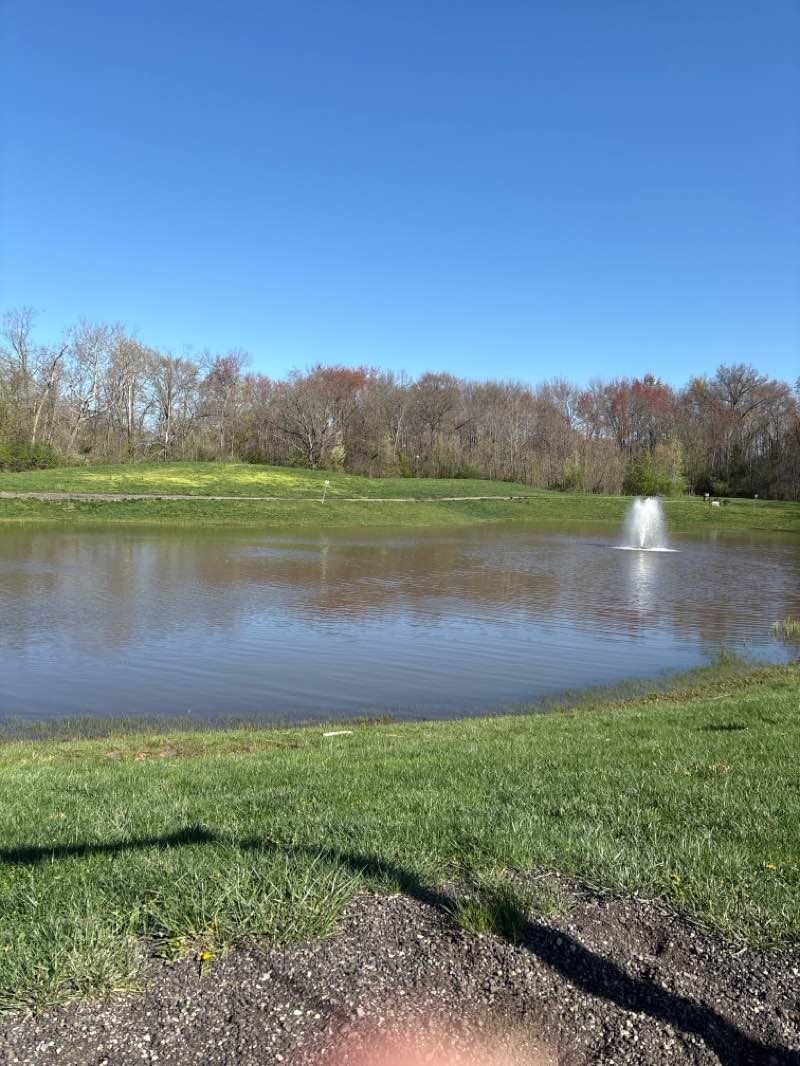 walking near me in Home of the Brave Park in spring