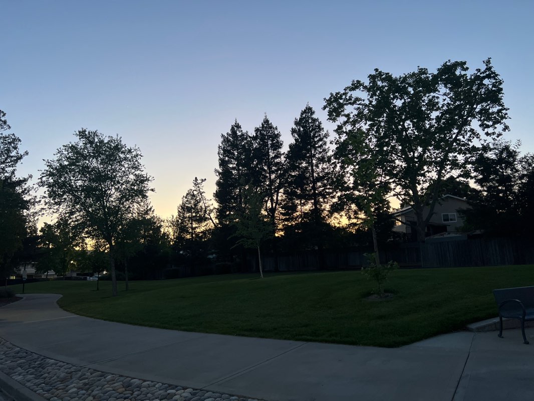 walking near me in Valley Trails Park in spring