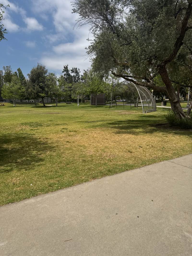 walking near me in McDonald Park in spring