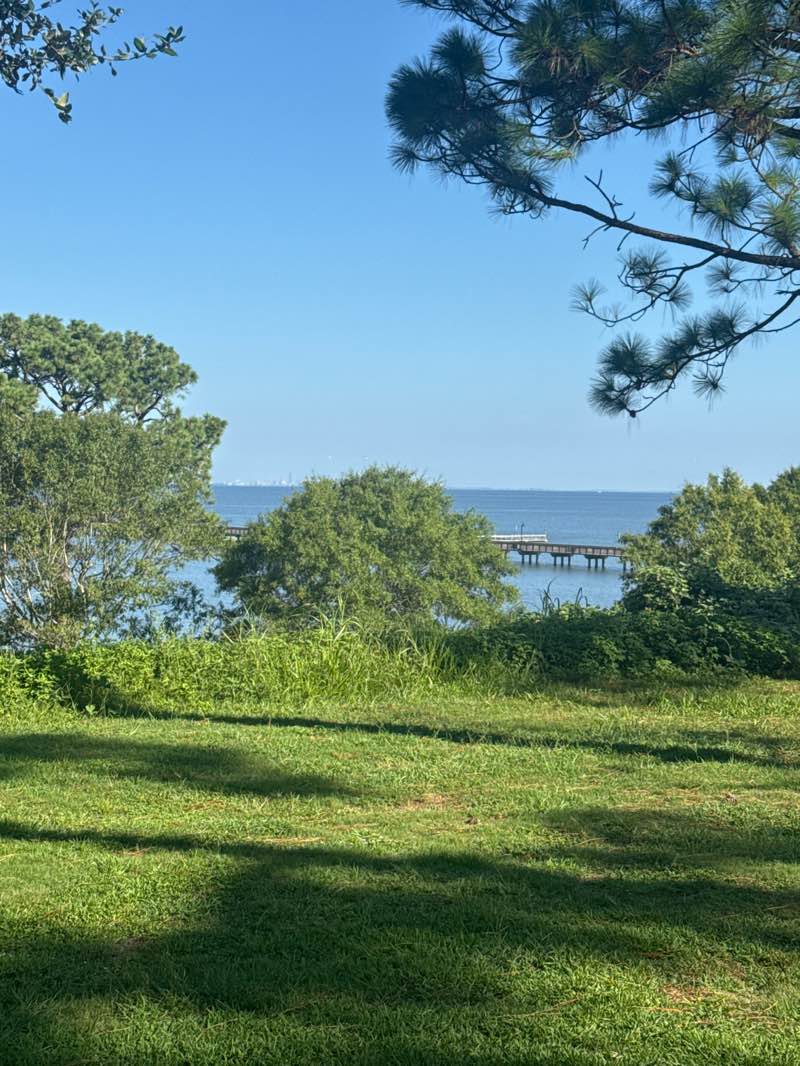 walking near me in South Beach Park in autumn