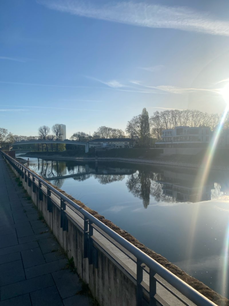 walking near me in Danziger Platz in spring