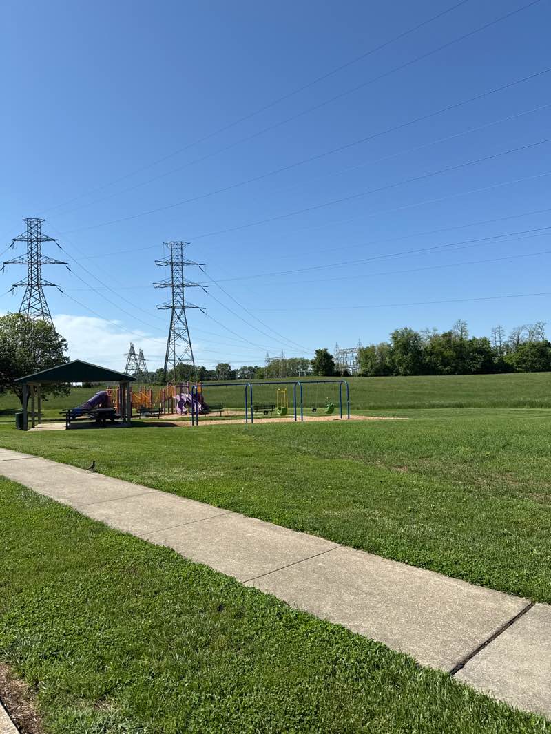 walking near me in Barry Mehaffie Memorial Park in spring