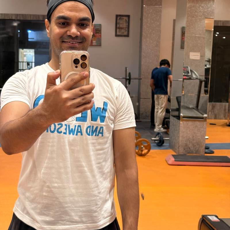 CLM Health and Fitness Shubham Gupta post image