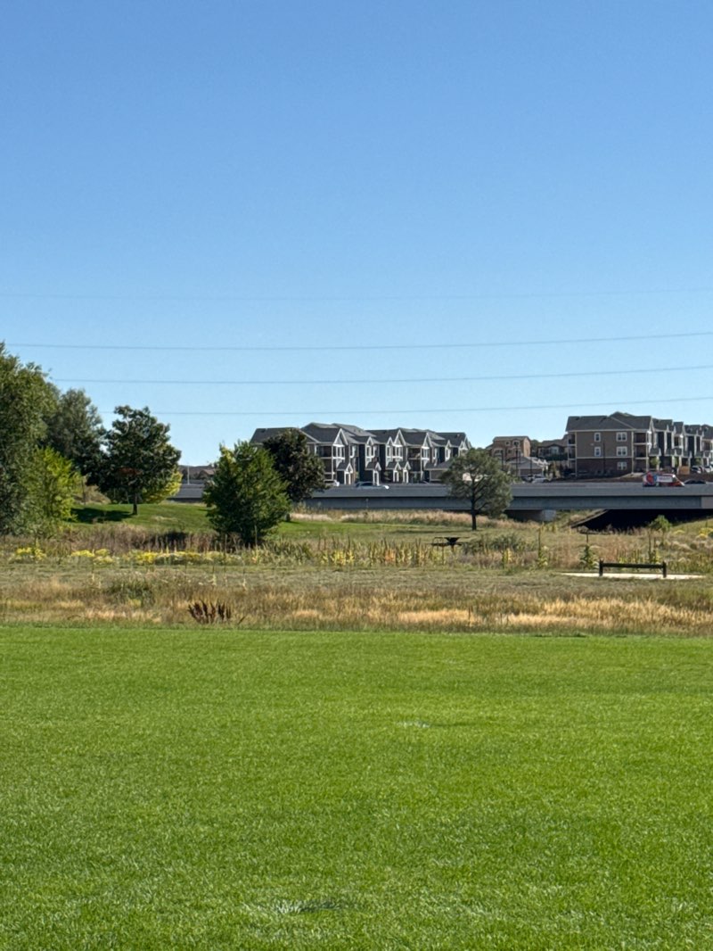 walking near me in Frank Castello Park in autumn