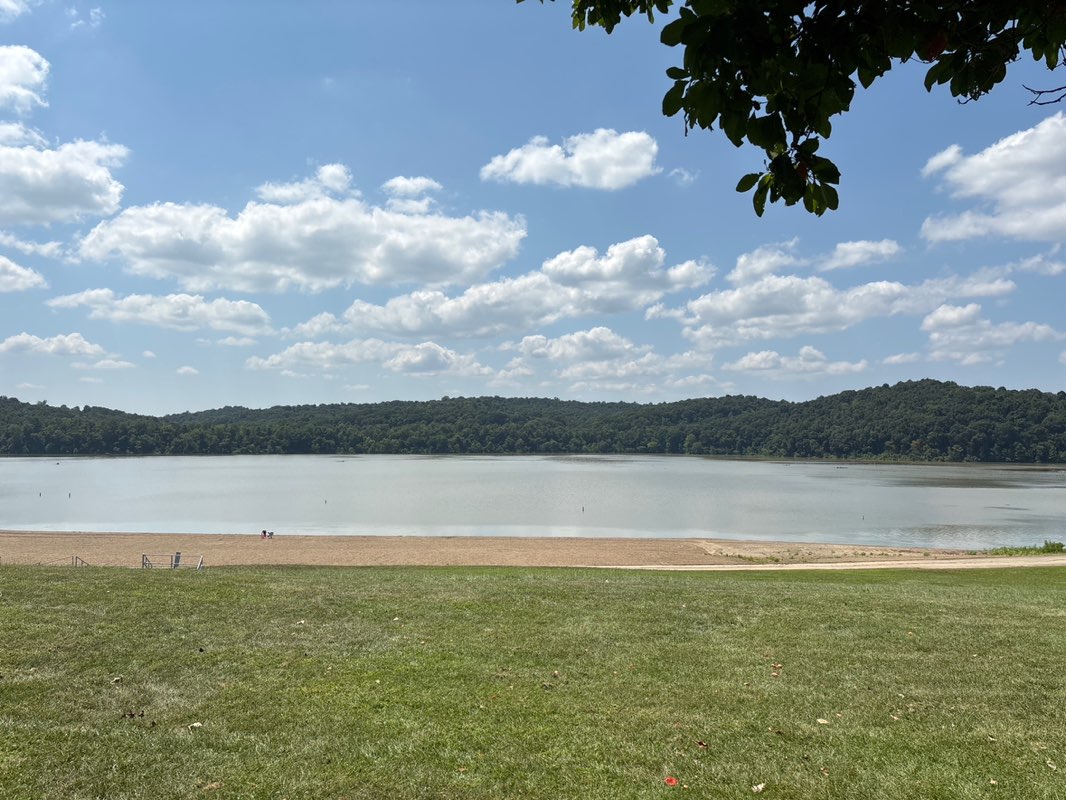 walking near me in Dillion State Park in autumn