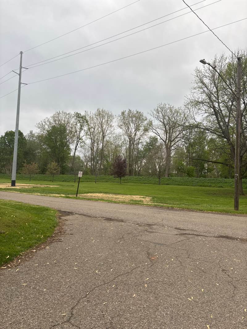 walking near me in Arch Avenue Park in spring
