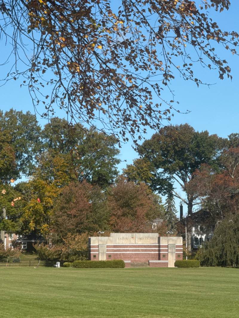 walking near me in Greely Parade Ground in autumn