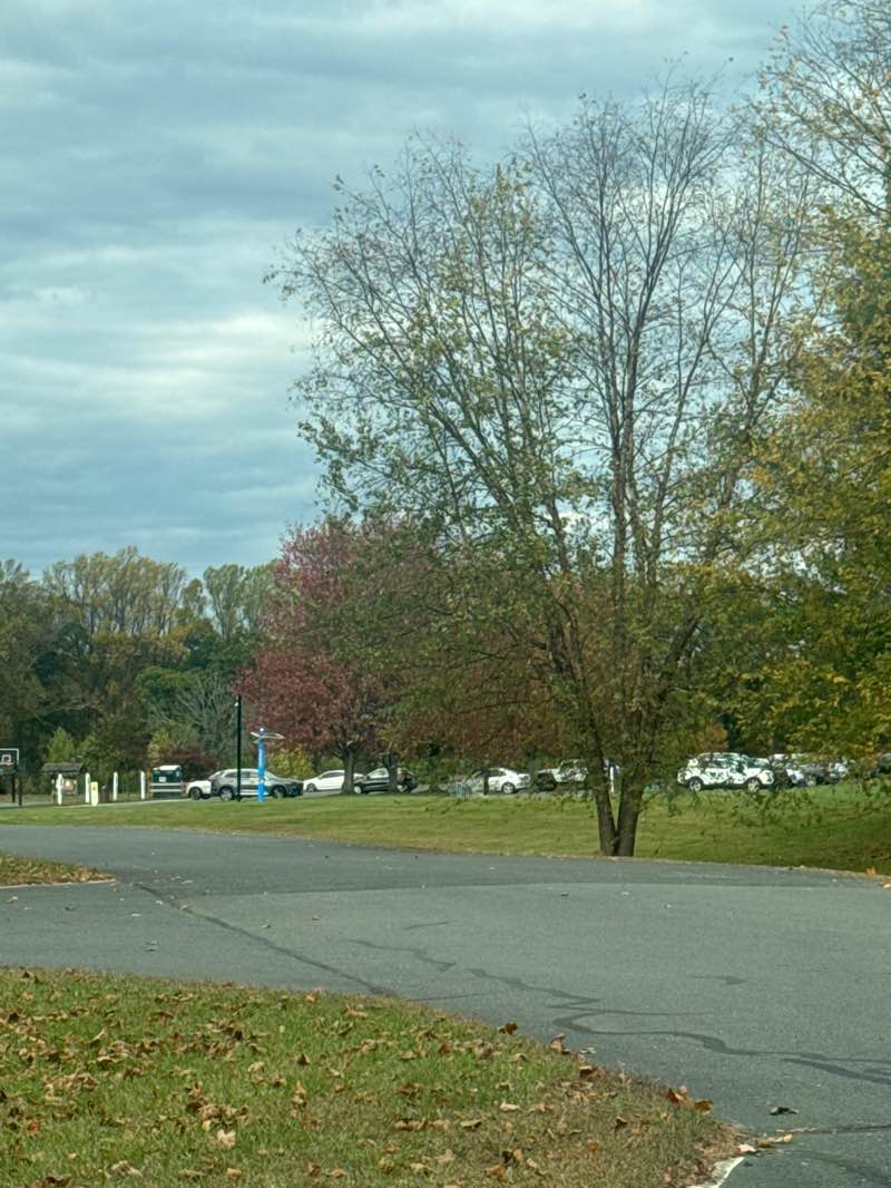 walking near me in Dorbrook Park in autumn