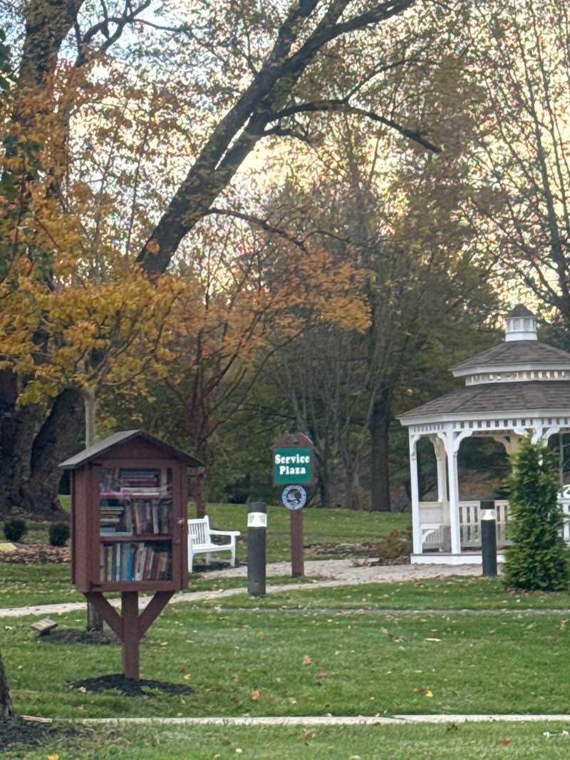 walking near me in Manalapan 9/11 Memorial in autumn