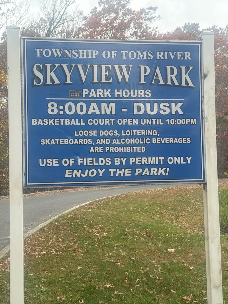 walking near me in Skyview Park in autumn