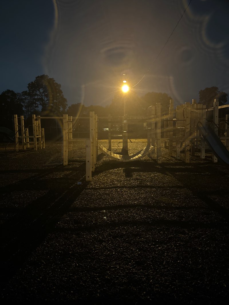 walking near me in St. Rose Lima Field in autumn