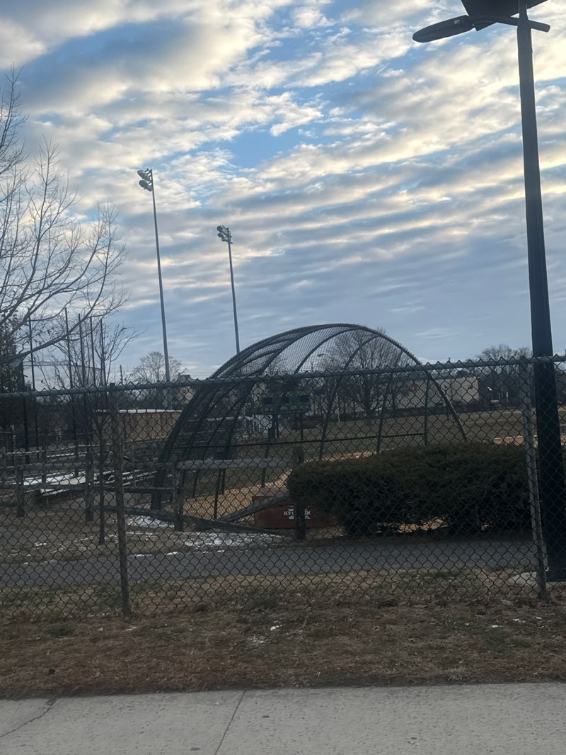 walking near me in Count Basie Park in winter