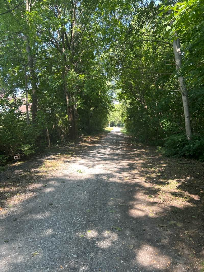 walking near me in North Oshawa Park in autumn