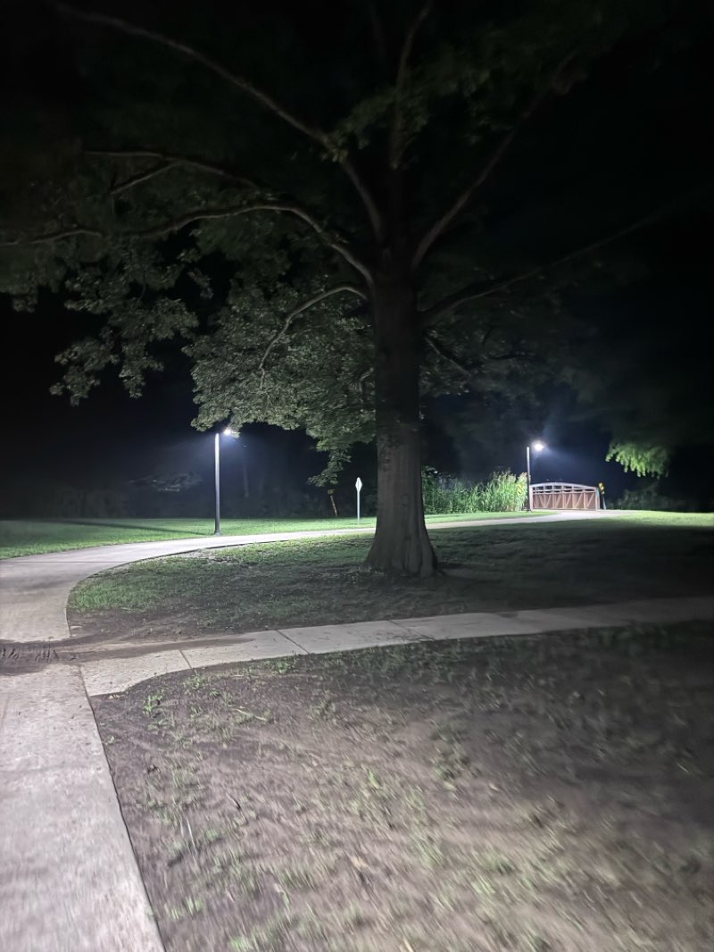 walking near me in Greathouse Park in summer