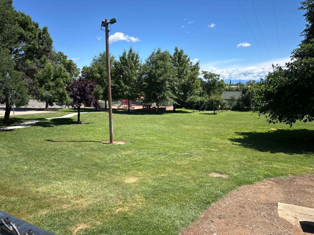 walking near me in MLK Park in spring