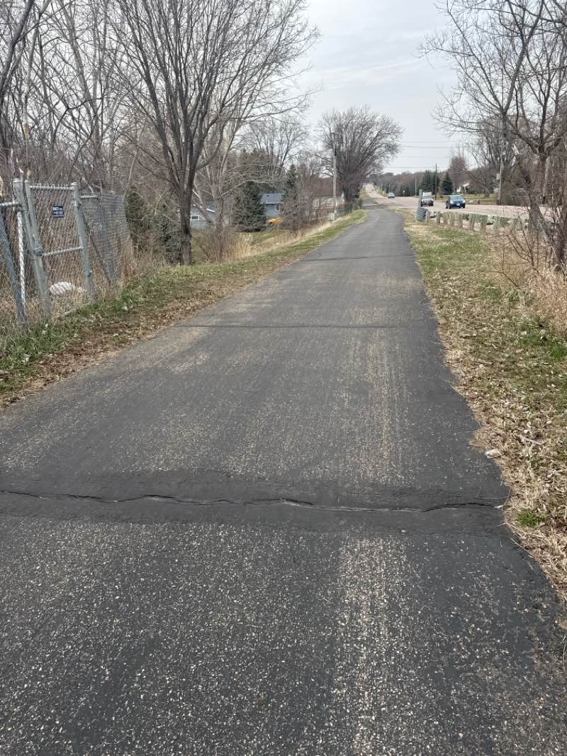 walking near me in Lions Park in spring