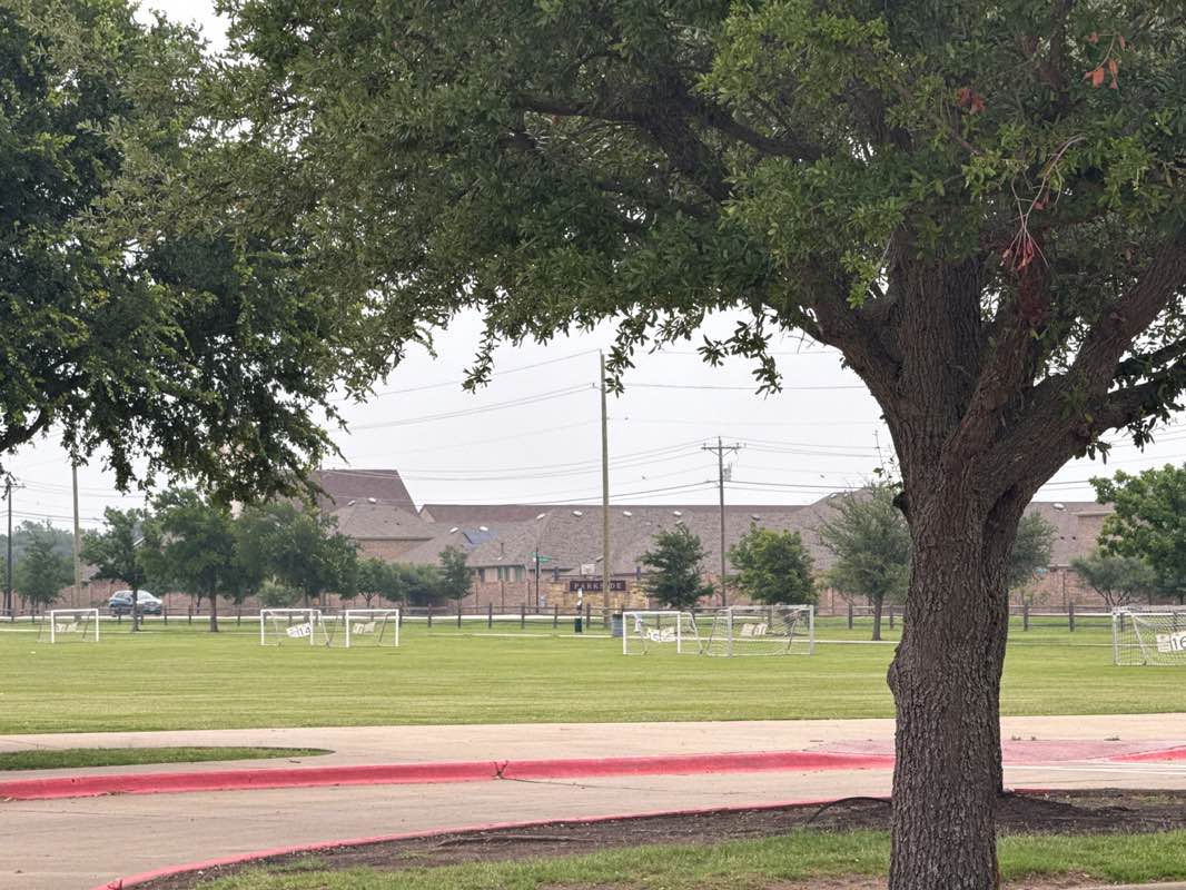 walking near me in Old Celina Park in spring