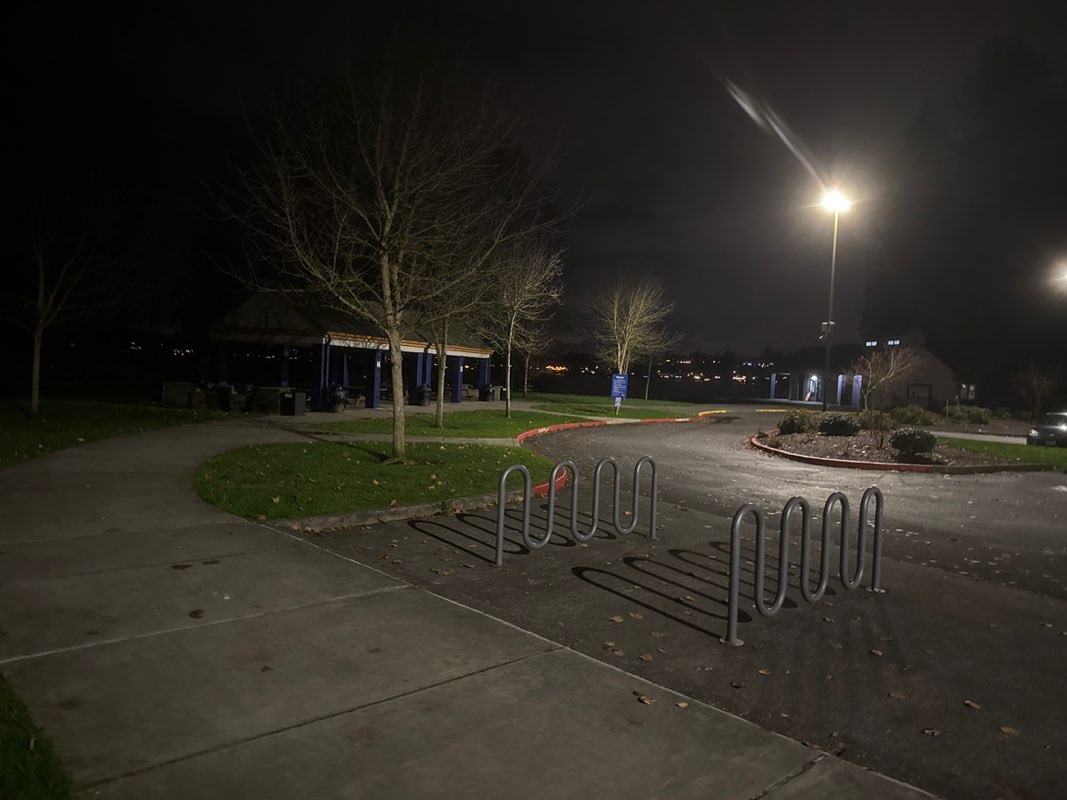 walking near me in Lundeen Park in winter