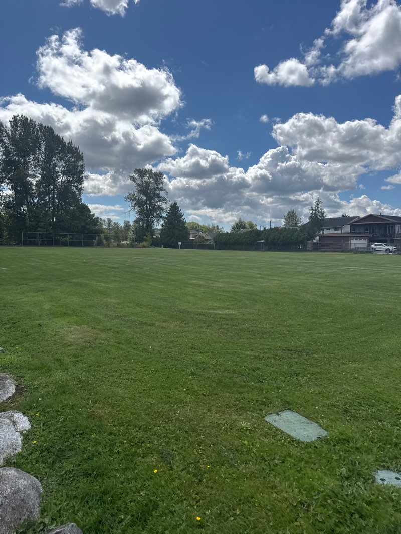 walking near me in Old Schoolhouse Park in autumn
