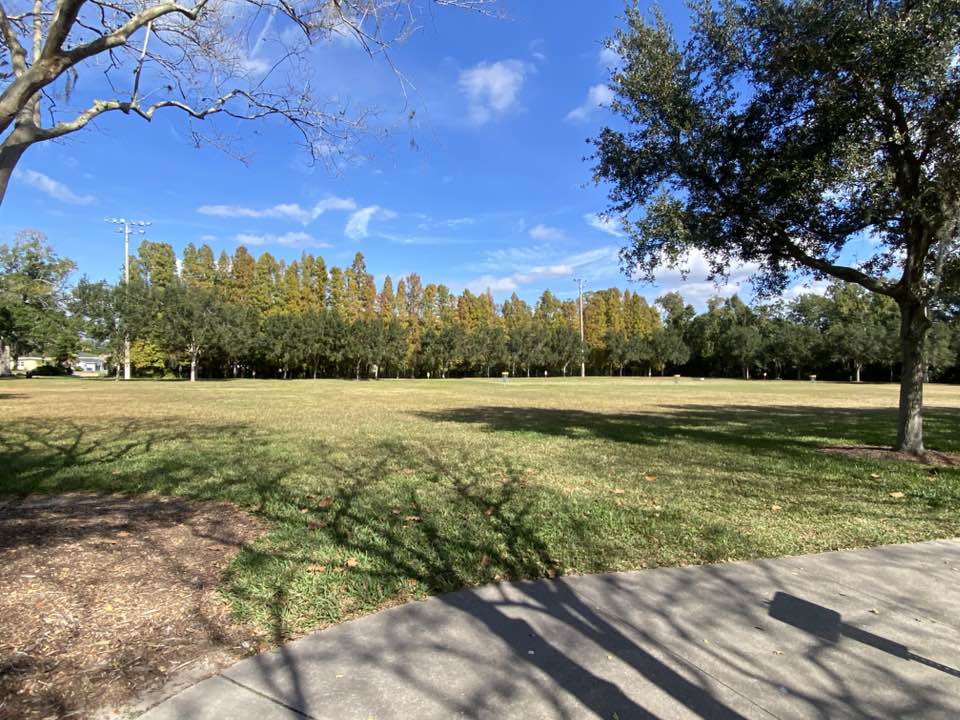 walking near me in Common Grounds Park in autumn