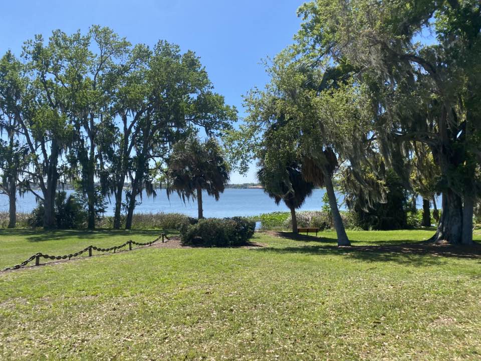walking near me in Thomas B. Mack Park in spring