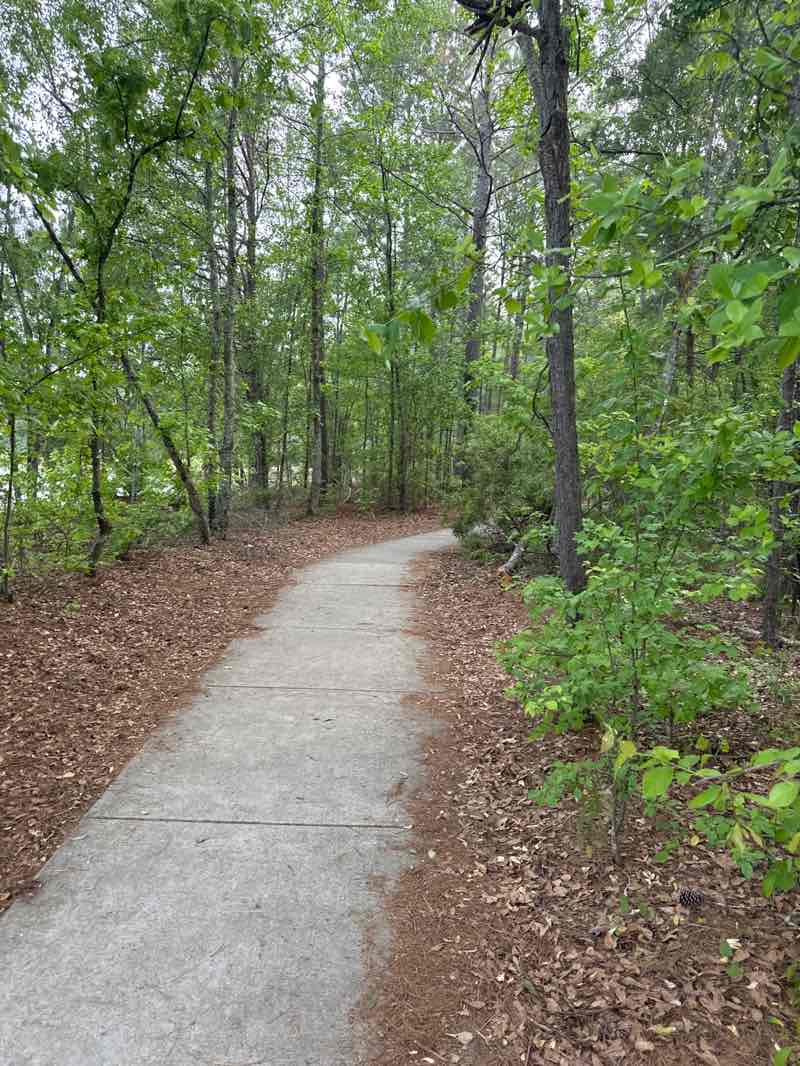 walking near me in Patriot Park Sports Complex in spring