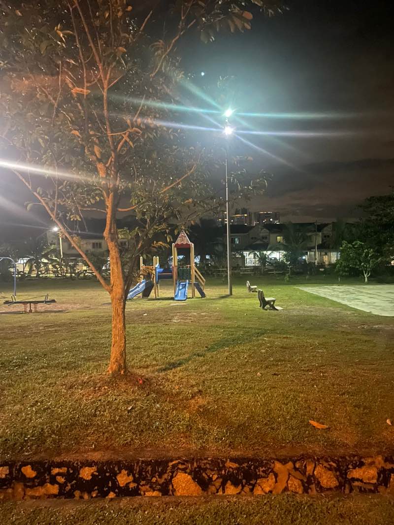 walking near me in Taman Permainan Desa Casuarina in autumn
