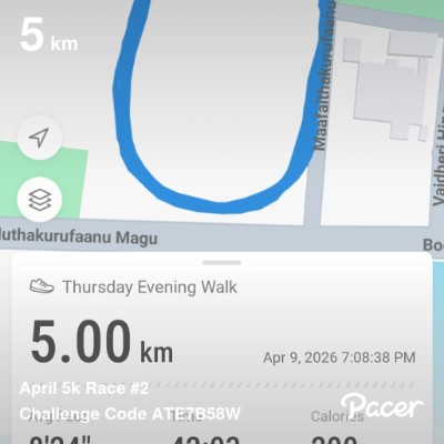 April 5k Race #2 Ibrahim Rasheed post image