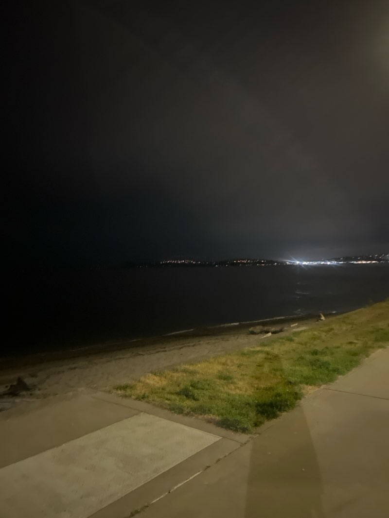 walking near me in Alki Beach Park in spring