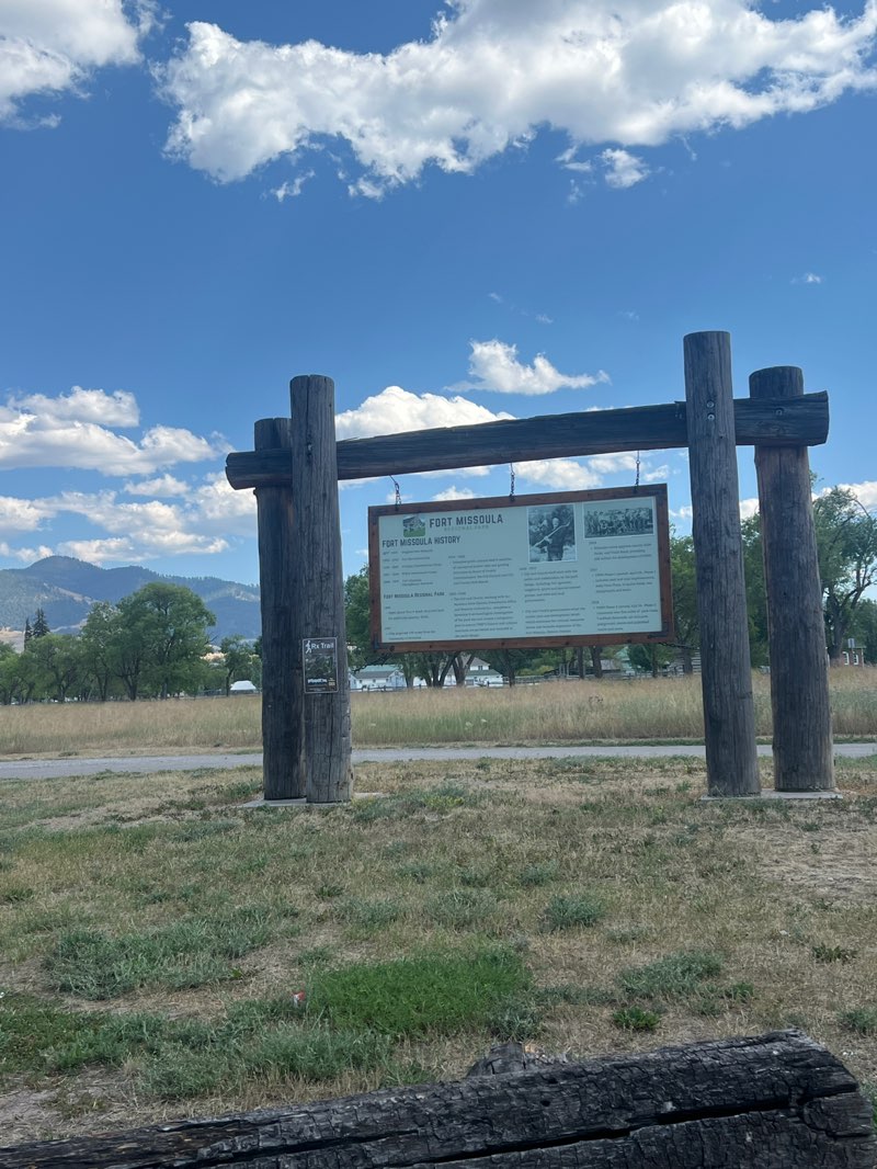 walking near me in Fort Missoula Regional Park in autumn