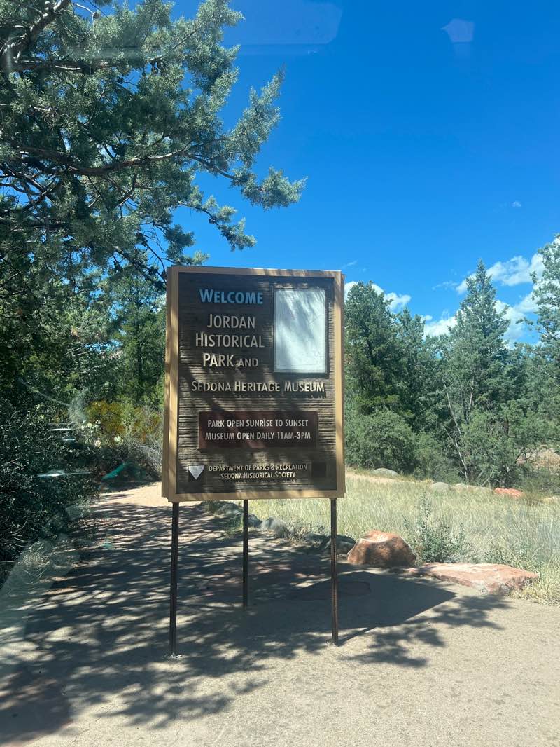 walking near me in Jordan Historical Park in autumn