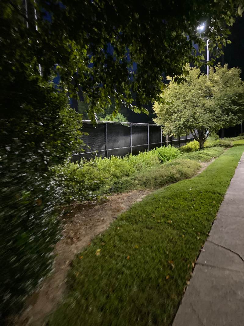 walking near me in Green Hope Elementary Park in autumn